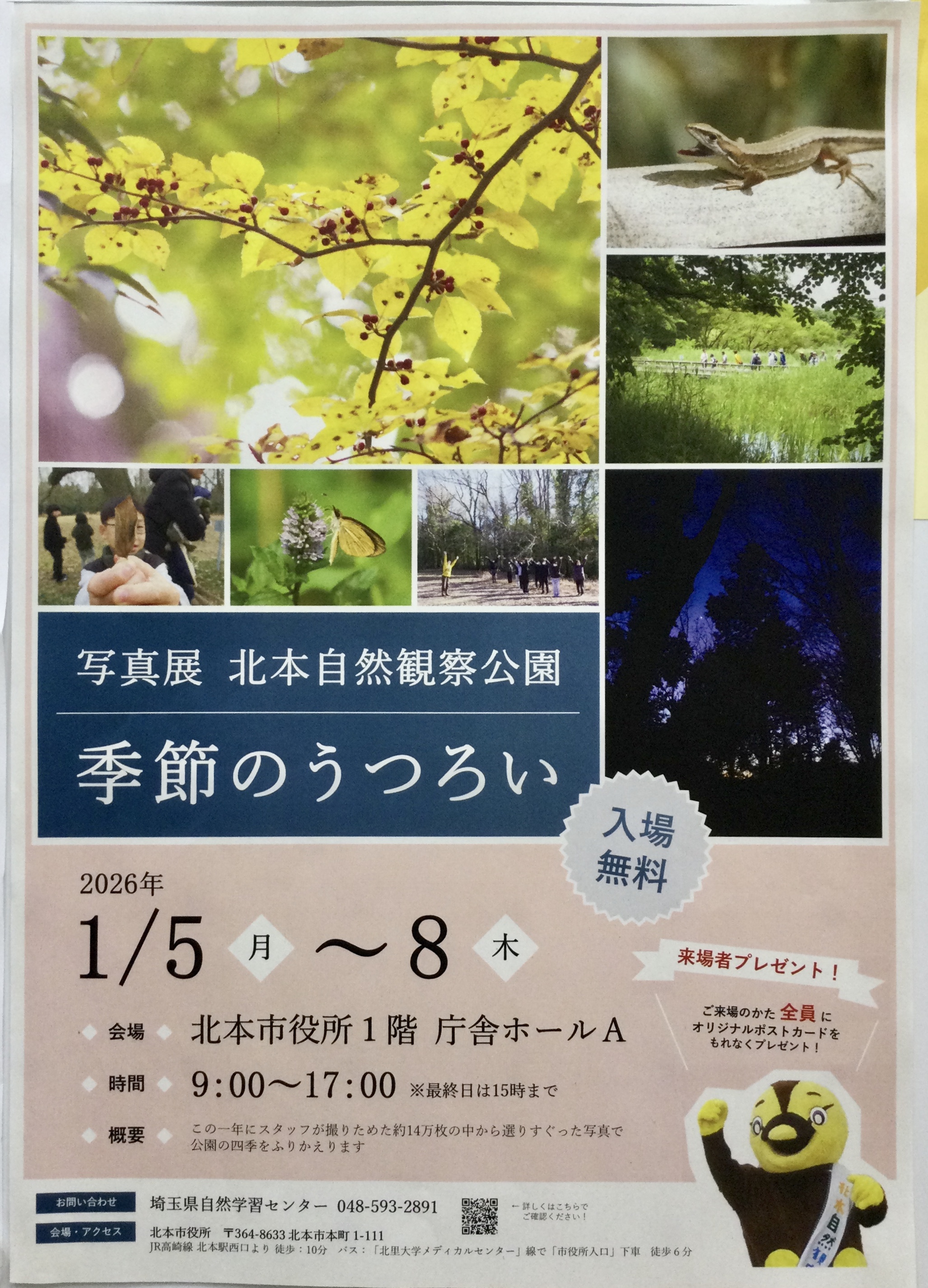 【写真展】季節のうつろい